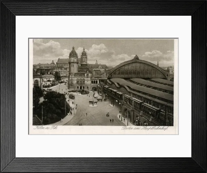 Framed Print : Central Railway Station, K Framed Print : Central Railway Station, K