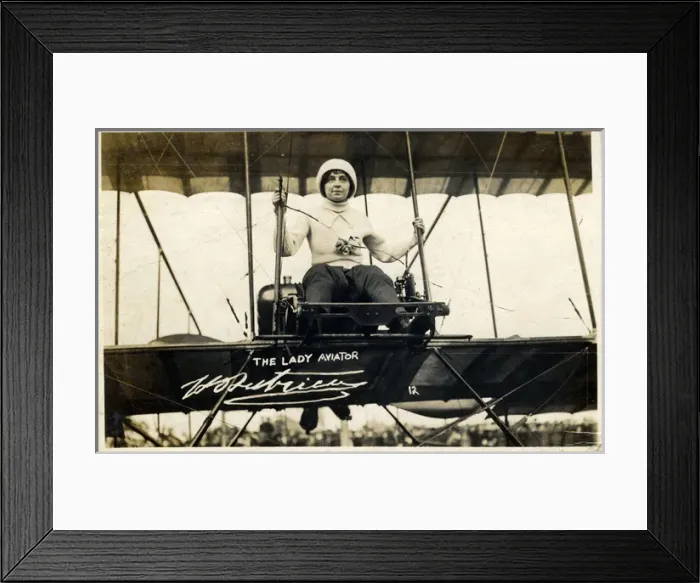 Framed Print : H鬨ne Dutrieu - Girl Hawk Framed Print : H鬨ne Dutrieu - Girl Hawk