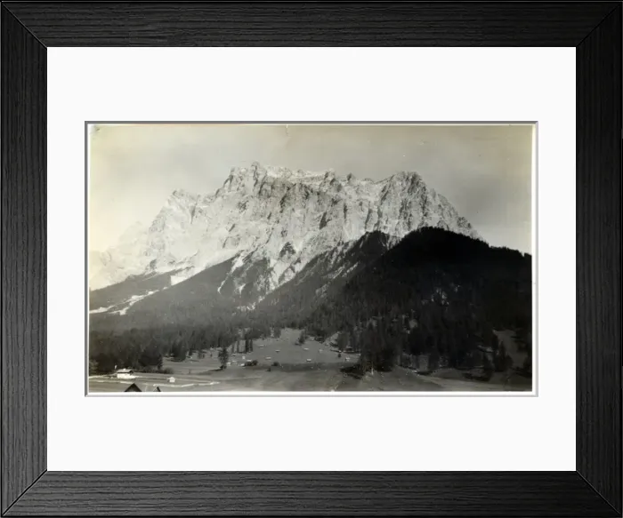 Framed Print : The Zugspitze, Bavaria Framed Print : The Zugspitze, Bavaria