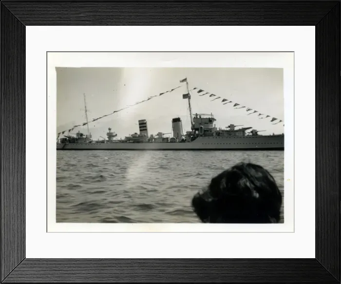 Framed Print : Destroyer HMS Codrington (D65) Framed Print : Destroyer HMS Codrington (D65)