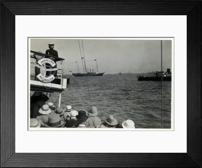 Framed Print : Royal Navy Review, Portsmouth, Dorset Framed Print : Royal Navy Review, Portsmouth, Dorset
