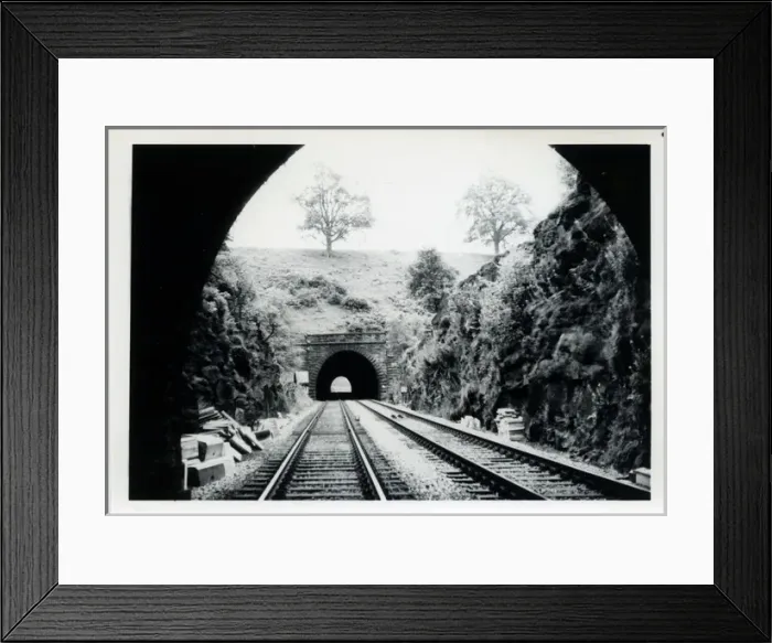 Framed Print : Settle to Carlisle Railway Tunnels, Baron Wood, Cumbria Framed Print : Settle to Carlisle Railway Tunnels, Baron Wood, Cumbria