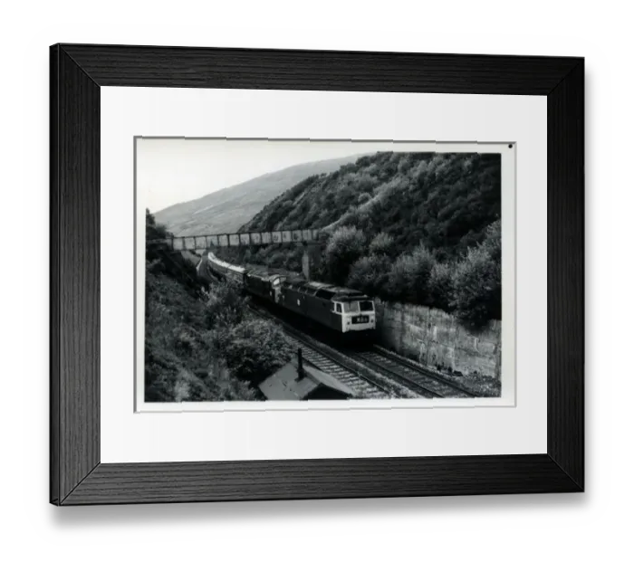 Framed Print : Section of Settle to Carlisle Railway with Plate Layers Hut Framed Print : Section of Settle to Carlisle Railway with Plate Layers Hut
