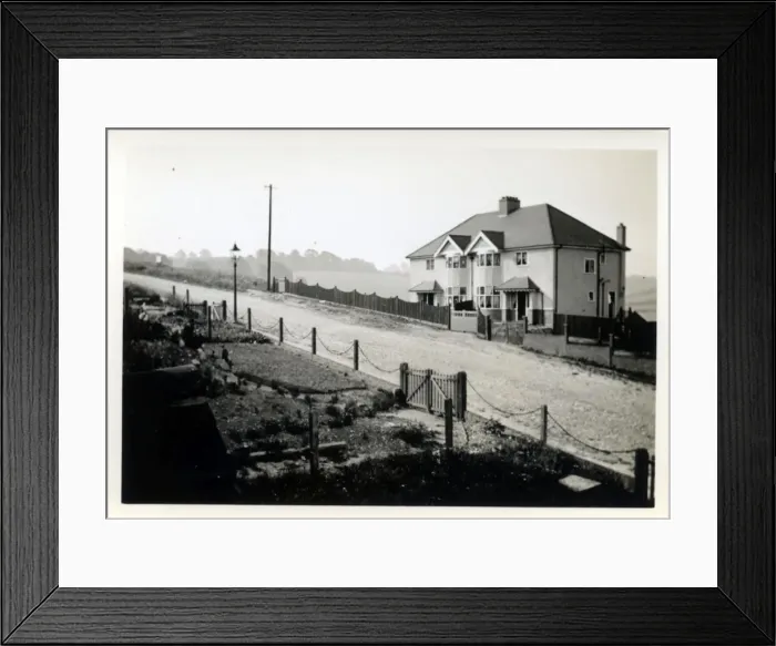 Framed Print : Semi Detached Houses, Coulsdon, Surrey Framed Print : Semi Detached Houses, Coulsdon, Surrey
