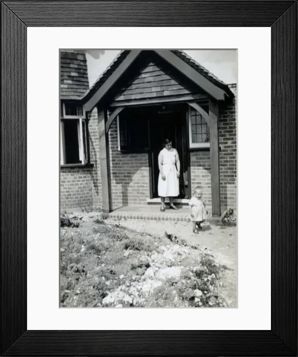 Framed Print : Semi Detached House, Coulsdon, Surrey Framed Print : Semi Detached House, Coulsdon, Surrey