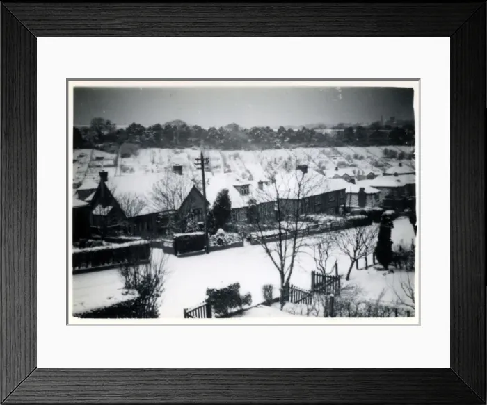 Framed Print : Semi Detached Houses, Coulsdon, Surrey Framed Print : Semi Detached Houses, Coulsdon, Surrey