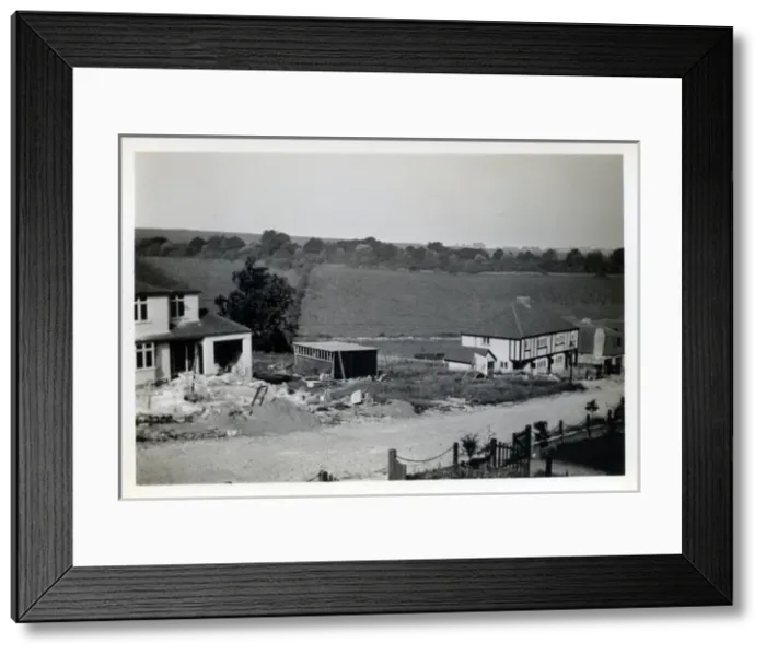 Framed Print : Semi Detached Houses, Coulsdon, Surrey Framed Print : Semi Detached Houses, Coulsdon, Surrey