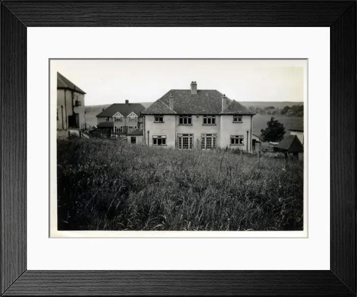 Framed Print : Semi Detached Houses, Coulsdon, Surrey Framed Print : Semi Detached Houses, Coulsdon, Surrey