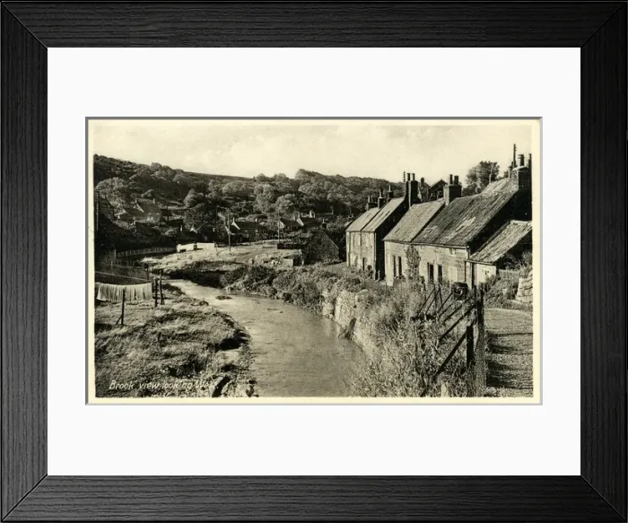 Framed Print : Brook Village, Thought to be at Brighstone, Isle of Wight Framed Print : Brook Village, Thought to be at Brighstone, Isle of Wight