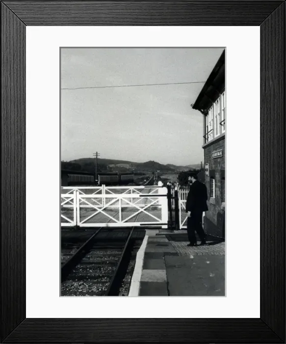 Framed Print : The Signal Box, Blue Anchor, Somerset Framed Print : The Signal Box, Blue Anchor, Somerset