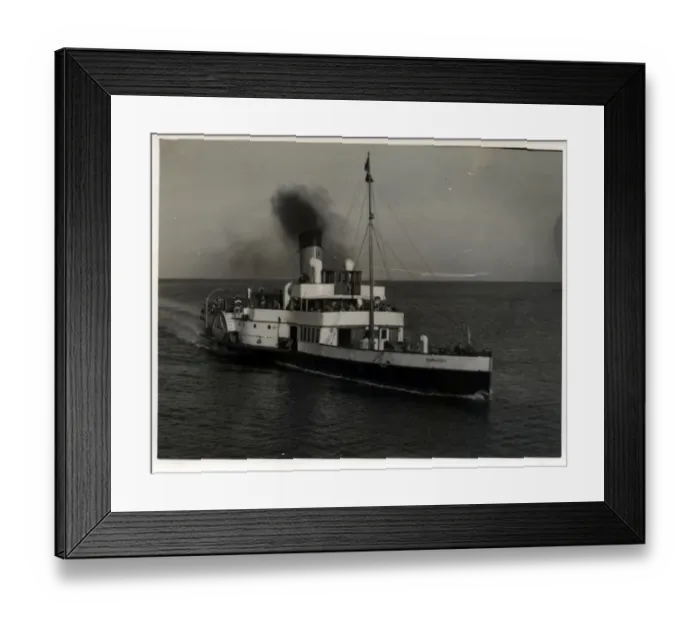 Framed Print : Paddle Steamer Embassy Framed Print : Paddle Steamer Embassy