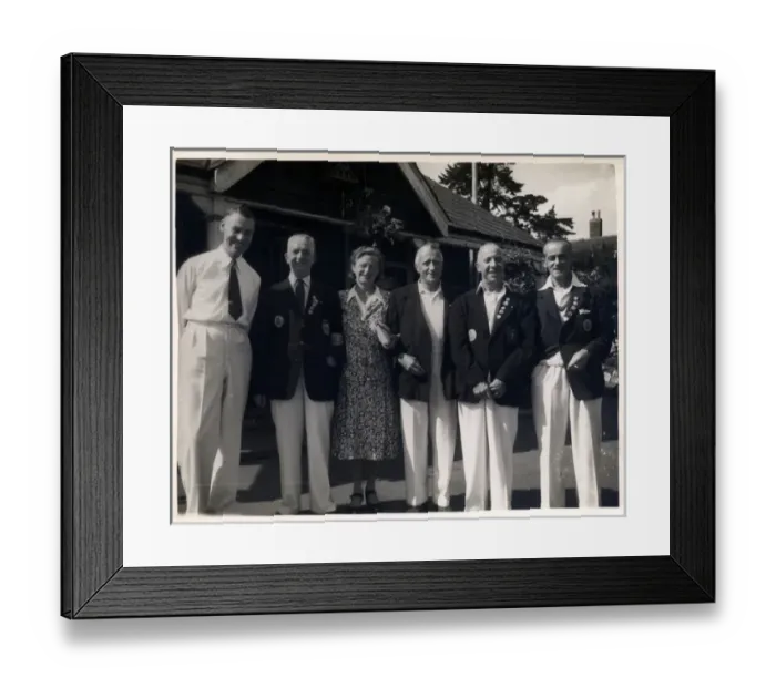 Framed Print : Argyll Bowling Club, Bournemouth, Dorset Framed Print : Argyll Bowling Club, Bournemouth, Dorset