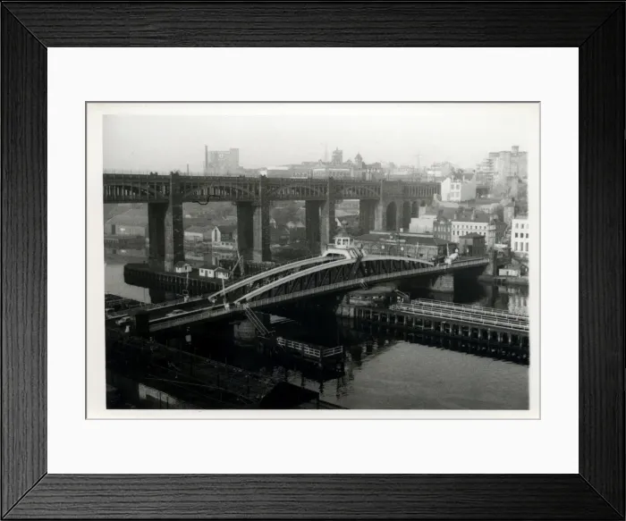 Framed Print : Bridges, Newcastle-Upon-Tyne, Northumberland Framed Print : Bridges, Newcastle-Upon-Tyne, Northumberland