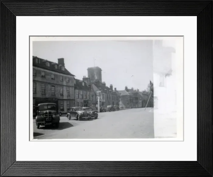 Framed Print : Park Street, Woodstock, Oxfordshire Framed Print : Park Street, Woodstock, Oxfordshire