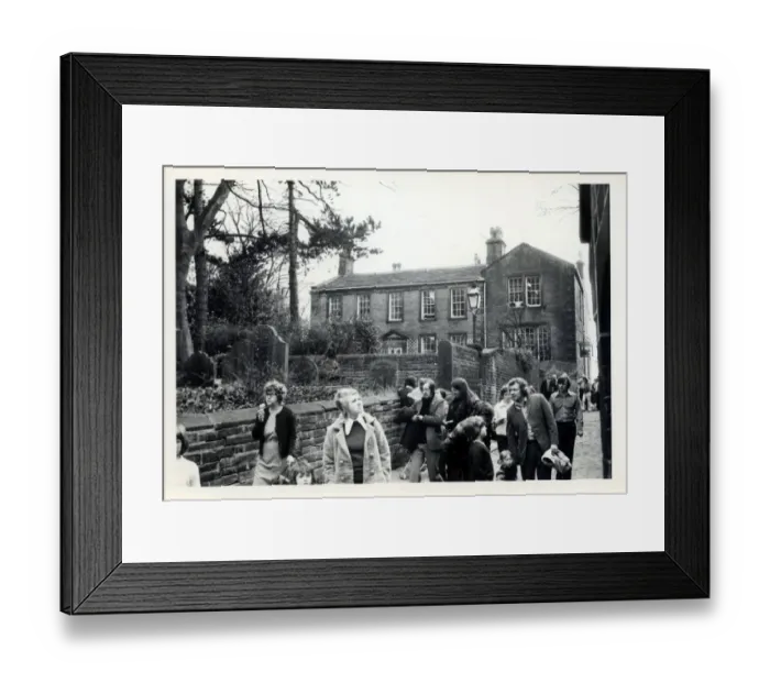 Framed Print : Bronte Parsonage, Howarth, Yorkshire Framed Print : Bronte Parsonage, Howarth, Yorkshire