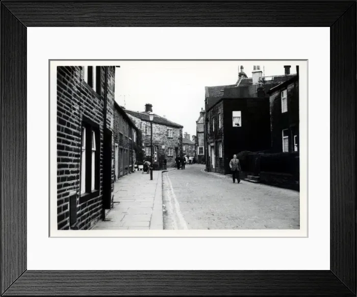 Framed Print : West Lane, Howarth, Yorkshire Framed Print : West Lane, Howarth, Yorkshire