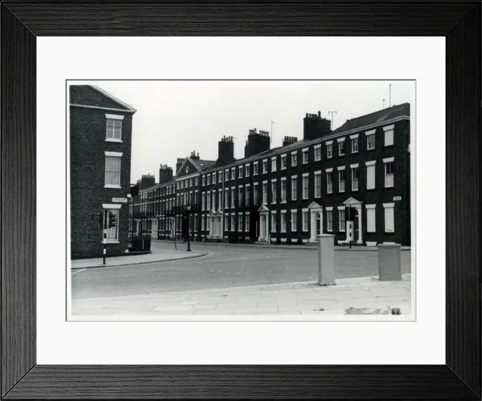 Framed Print : Upper Duke Street - Rodney Street, Liverpool, Lancashire Framed Print : Upper Duke Street - Rodney Street, Liverpool, Lancashire