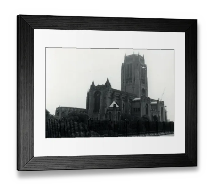 Framed Print : Liverpool Cathedral, Liverpool, Lancashire Framed Print : Liverpool Cathedral, Liverpool, Lancashire