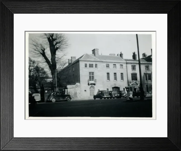 Framed Print : Street Scene, Unknown Location Framed Print : Street Scene, Unknown Location