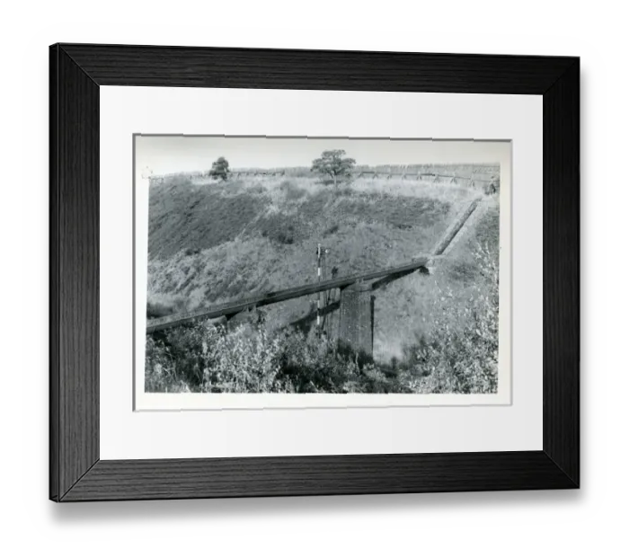 Framed Print : Settle-Carlisle Railway Aqueduct, Dent, Cumbria