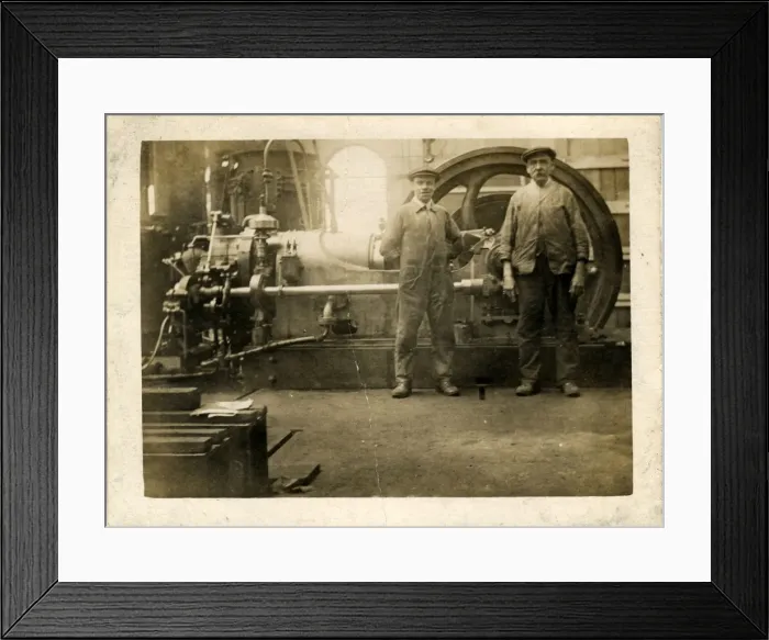 Framed Print : Mill Steam Pumping Engine, Unknown Location Framed Print : Mill Steam Pumping Engine, Unknown Location