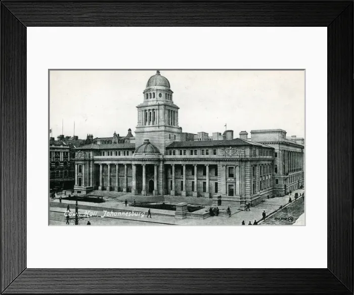 Framed Print : South Africa - Town Hall, Johannesburg Framed Print : South Africa - Town Hall, Johannesburg