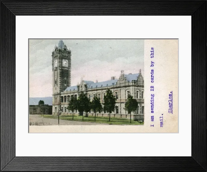 Framed Print : South Africa - Town Hall, Pietermaritzburg Framed Print : South Africa - Town Hall, Pietermaritzburg