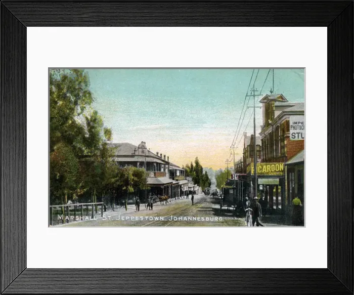 Framed Print : South Africa - Marshall Street, Jeppestown Framed Print : South Africa - Marshall Street, Jeppestown