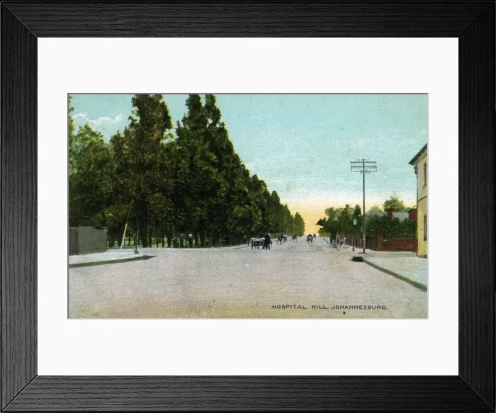 Framed Print : South Africa - Hospital Hill, Johannesburg Framed Print : South Africa - Hospital Hill, Johannesburg