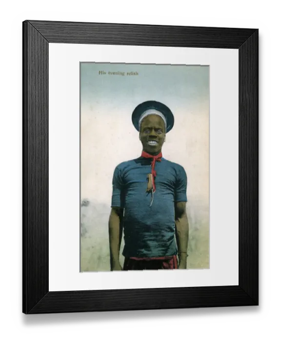 Framed Print : South Africa - South African in Sailors Uniform Framed Print : South Africa - South African in Sailors Uniform