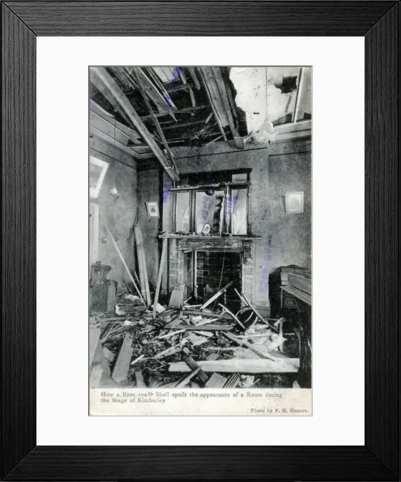 Framed Print : South Africa - Siege of Kimberley, Kimberley Framed Print : South Africa - Siege of Kimberley, Kimberley