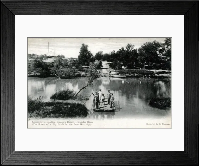 Framed Print : South Africa - Modder River Leisure Resort, Kimberley