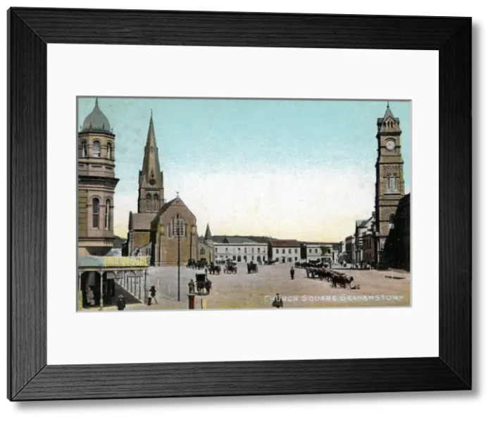 Framed Print : South Africa - Church Square, Grahamstown Framed Print : South Africa - Church Square, Grahamstown