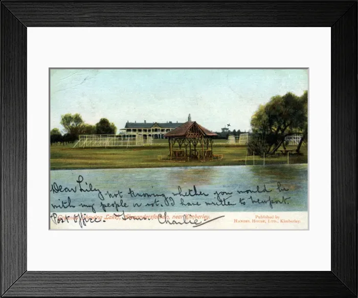 Framed Print : South Africa - The Hotel, Alexandersfontein Framed Print : South Africa - The Hotel, Alexandersfontein