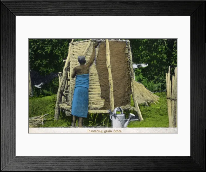 Framed Print : South Africa - Native Village Framed Print : South Africa - Native Village