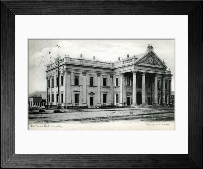 Framed Print : South Africa - Town Hall, Kimberley Framed Print : South Africa - Town Hall, Kimberley