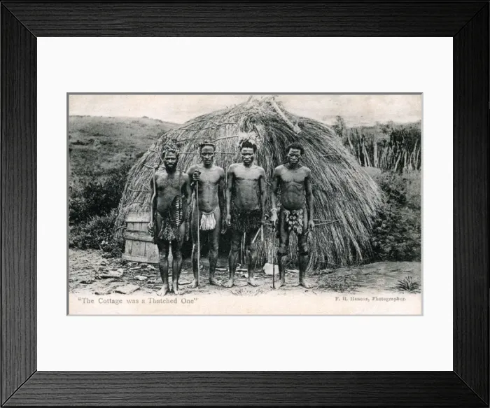 Framed Print : South Africa - A Native Homestead Framed Print : South Africa - A Native Homestead