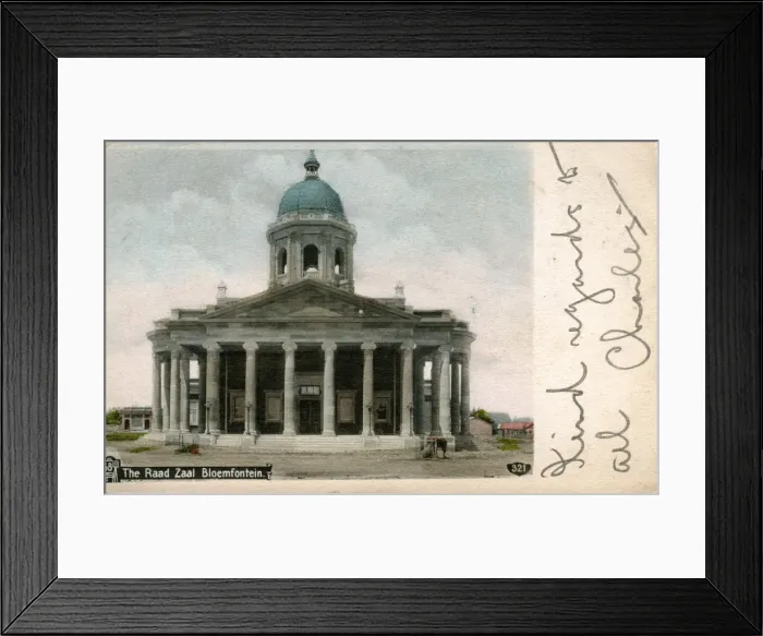 Framed Print : South Africa - The Raad Zaal (Meeting Rooms), Bloemfontein Framed Print : South Africa - The Raad Zaal (Meeting Rooms), Bloemfontein