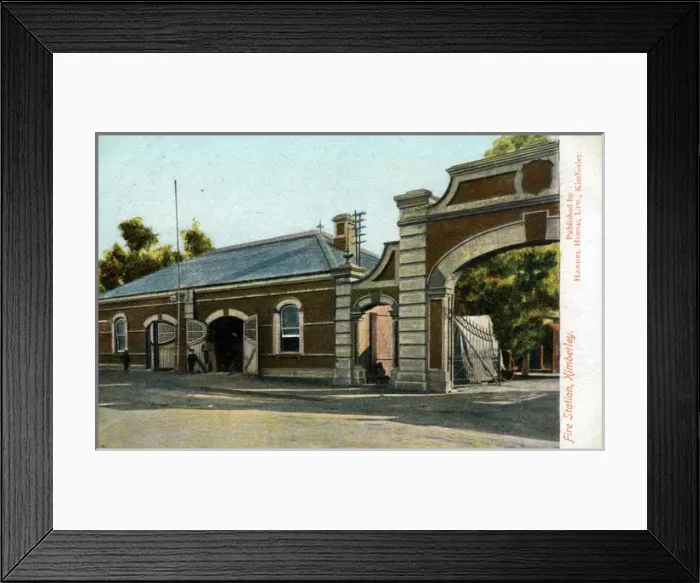 Framed Print : South Africa - The Fire Station, Kimberley Framed Print : South Africa - The Fire Station, Kimberley