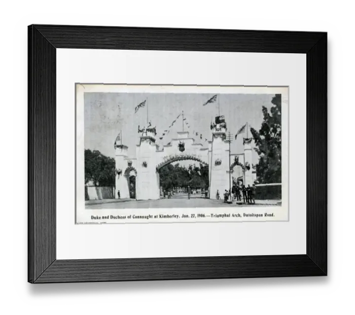 Framed Print : South Africa - Dutoitspan Road, Kimberley Framed Print : South Africa - Dutoitspan Road, Kimberley