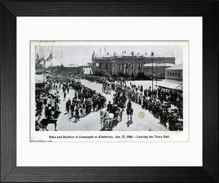 Framed Print : South Africa - The Town Hall, Kimberley Framed Print : South Africa - The Town Hall, Kimberley