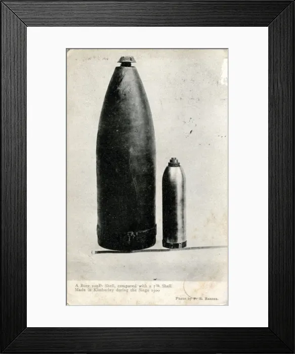 Framed Print : South Africa - Siege of Kimberley, Kimberley Framed Print : South Africa - Siege of Kimberley, Kimberley