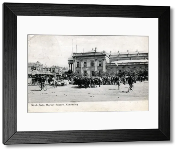 Framed Print : South Africa - Market Square, Kimberley Framed Print : South Africa - Market Square, Kimberley