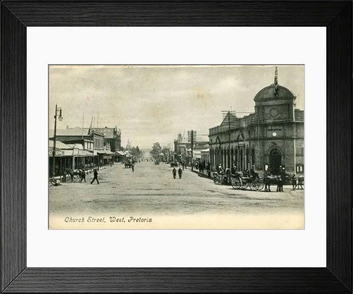 Framed Print : South Africa - Church Street West, Pretoria Framed Print : South Africa - Church Street West, Pretoria