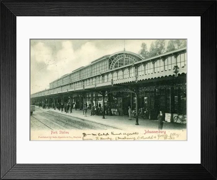 Framed Print : South Africa - Park Railway Station, Johannesburg Framed Print : South Africa - Park Railway Station, Johannesburg