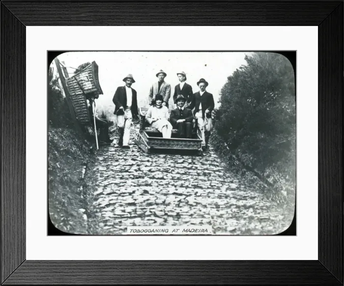 Framed Print : Portugal - Tobogganing Framed Print : Portugal - Tobogganing