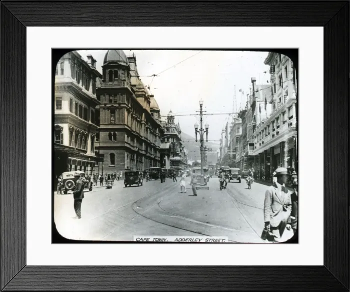 Framed Print : South Africa - Adderley Street, Cape Town Framed Print : South Africa - Adderley Street, Cape Town
