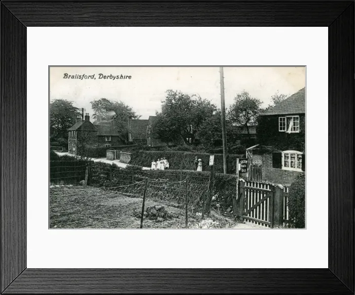 Framed Print : The Village, Brailsford, England Framed Print : The Village, Brailsford, England