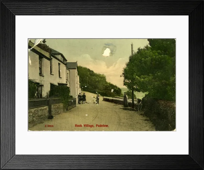 Framed Print : The Village, Rock, Padstow, England Framed Print : The Village, Rock, Padstow, England