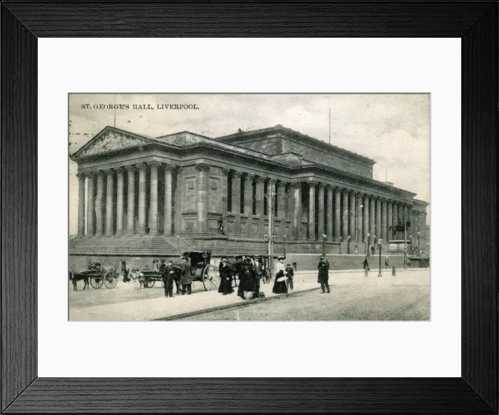 Framed Print : St Georges Hall, Liverpool, England Framed Print : St Georges Hall, Liverpool, England